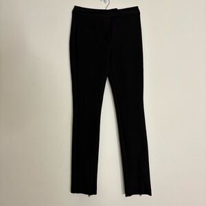 Mango - Skinny Women's Black Ankle Zip Trousers - Small